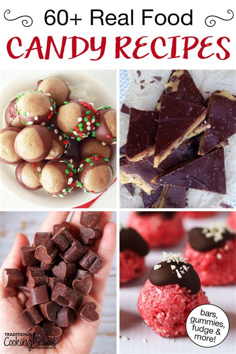 60+ Homemade Candy Recipes (gummies, bars, fudge & more!)