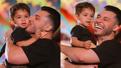 Paternidade positiva: Murilo Huff encanta ao ensinar lição para filho Léo