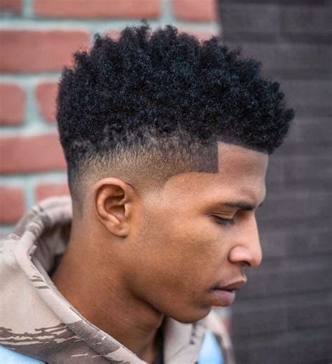 black men afro haircuts