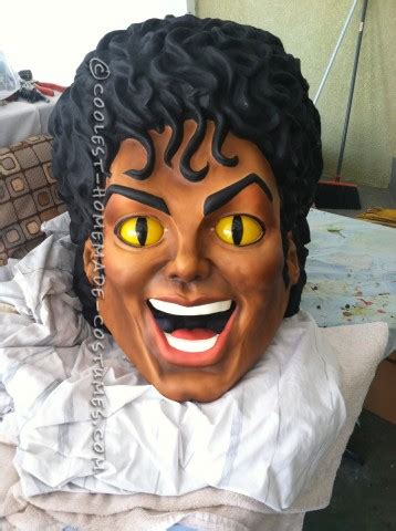 Most Outrageous Michael Jackson Mask and Thriller Costume EVER!