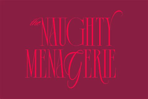 naughty menagerie