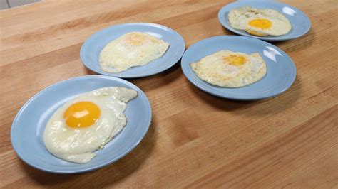 Fried Egg Doneness Chart