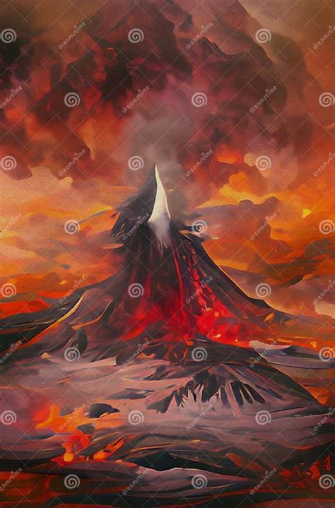 abstract background  fire  smoke stock illustration