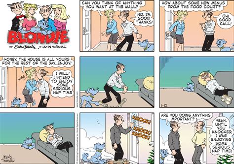 blondie comic strip    comics kingdom