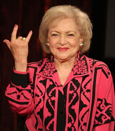 Download Betty White Enjoys a Night Out | Wallpapers.com