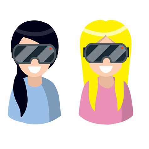 Young blond girl in VR glasses. Virtual reality. Modern computer games