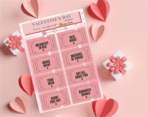 Valentines Day Coupon Ideas