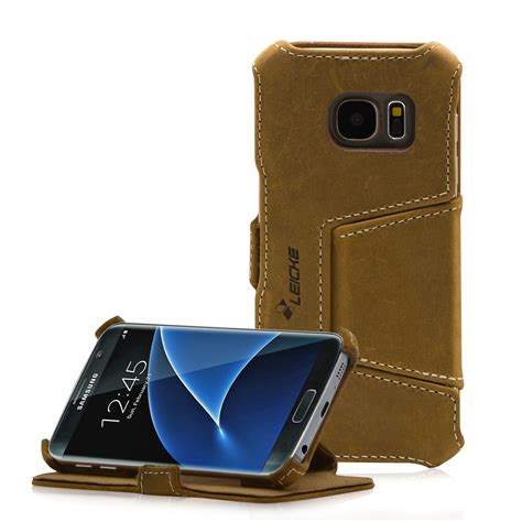 Leicke | MANNA Handyhülle, kompatibel mit Samsung Galaxy S7,