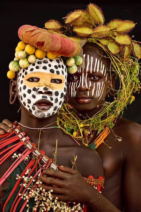 10 ideas de Motivos africanos | tribus africanas, caras pintadas, retratos