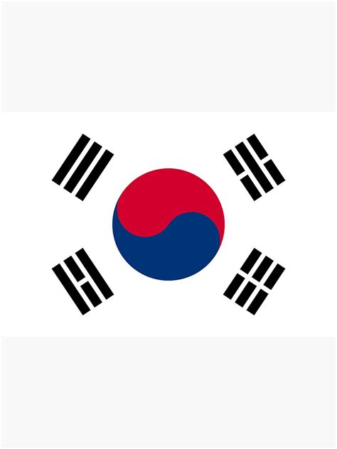 flag  south korea sticker  countries flags redbubble