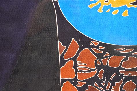 Gwyther Irwin - Edge of the Universe - British Abstract art watercolour