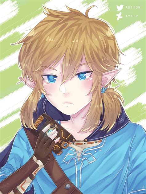 BOTW Link fanart! :) | Anime Art Amino