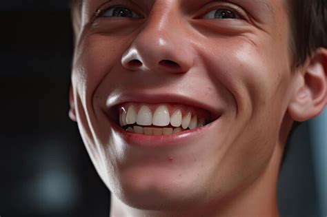premium photo  close  shot   man smiling   style