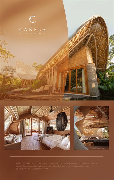 CANELA Organic Luxury Hotel on Behance