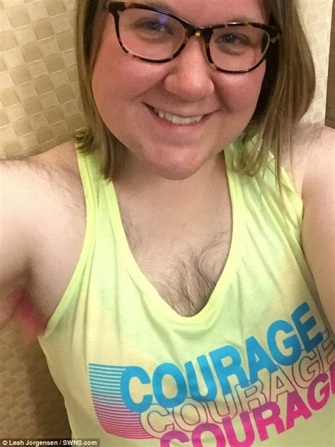 PCOS sufferer with excess hair has embraced her natural body | Daily