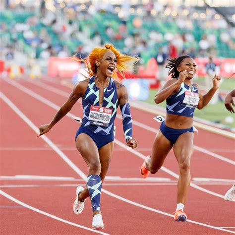 Sha'Carri Richardson sprints to world championship record with gold in 100-meter race - ABC News