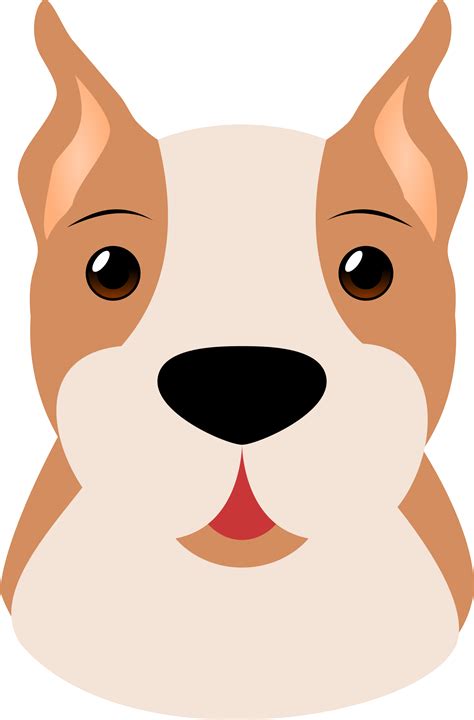 Cara De Desenho Animado De Cachorro