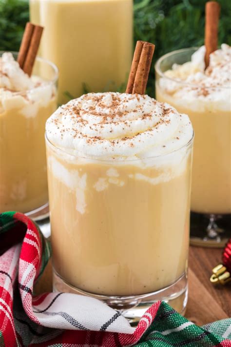 Spiked Eggnog - Recipe Girl