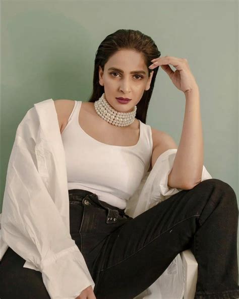 Saba Qamar (considered a very beautiful Pakistani actress who is