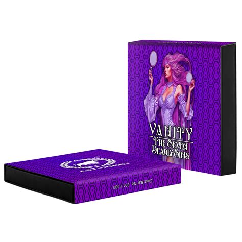 Seven Deadly Sins Vanity 2 Oz Silver Bar