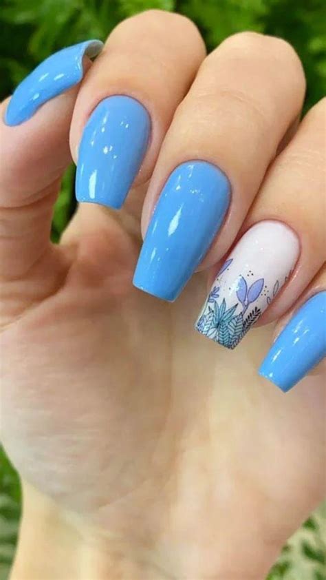 Unha Em Gel Decoradas Azul Bebe - Unhas Decoradas Azul Bebê 2026: Inspirações Delicadas e Lindas
