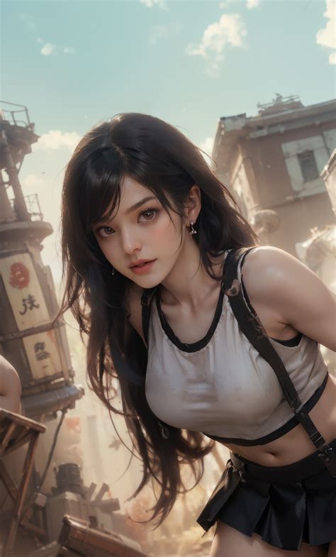 1280x2120 Tifa Final Fantasy 7 iPhone 6+ ,HD 4k Wallpapers,Images ...