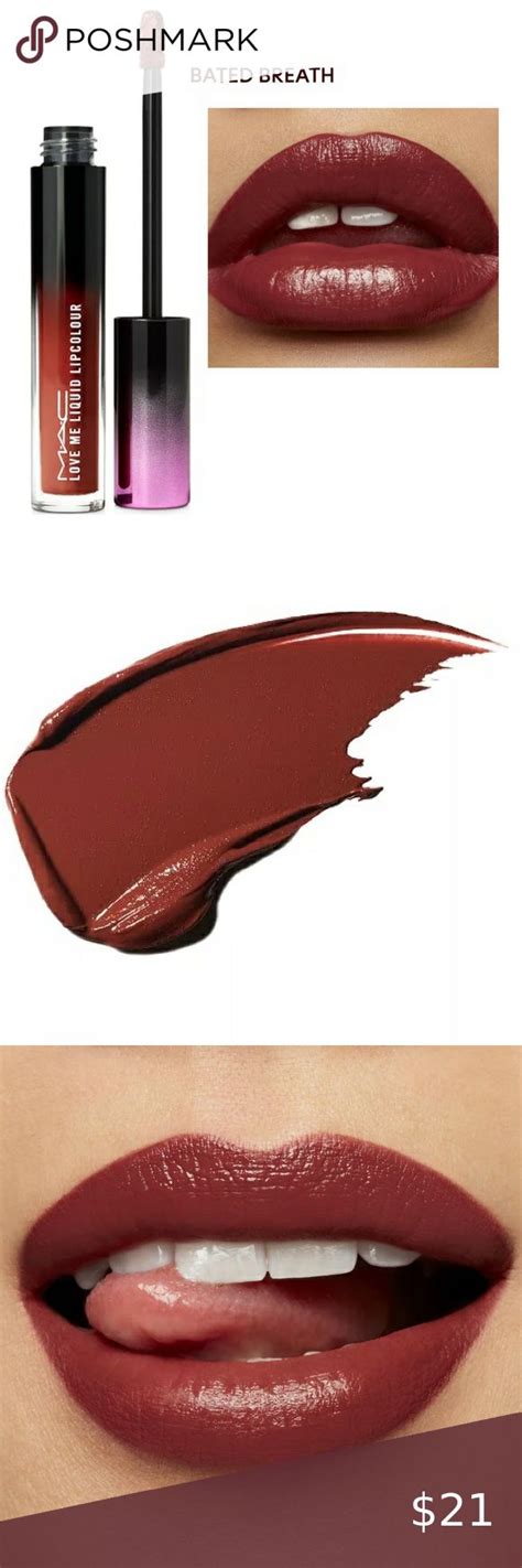 MAC Love Me Liquid Lipcolour Bated Breath in 2022 | Cosmetics, Lipstick ...