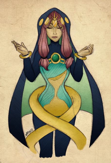 Skullgirls: Aeon by vitamin-kae on DeviantArt