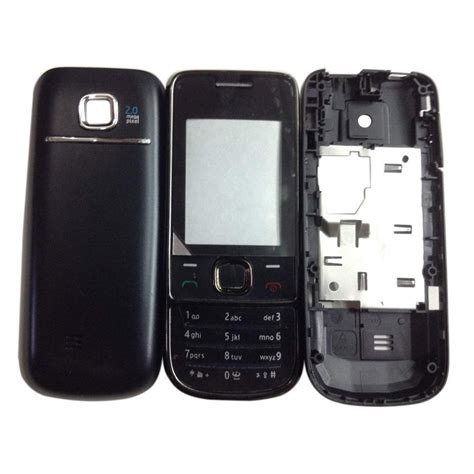 Housing for Nokia 2700 classic Jet Black - Maxbhi.com