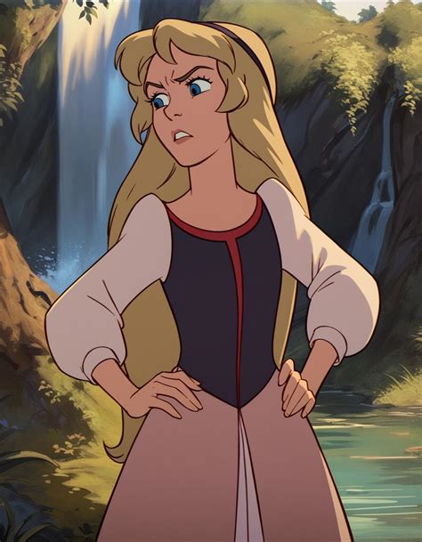 princess eilonwy  black cauldron  stable diffusion lora