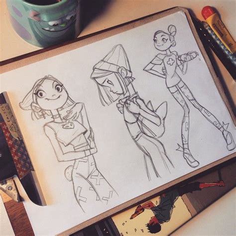 Anna Cattish @anna_cattish #sketching #girlsInstagram photo | Websta ...