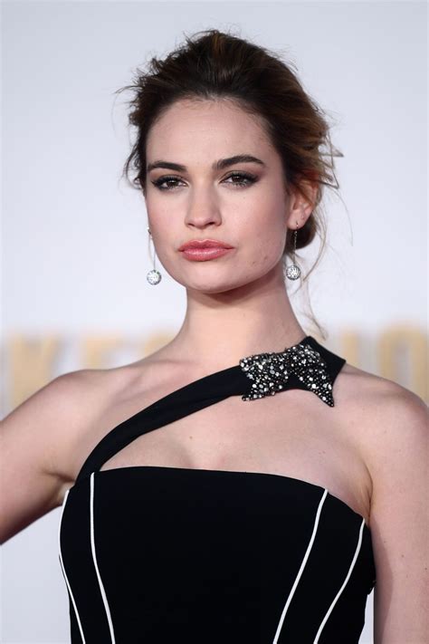 Lily James - "Darkest Hour" Premiere in London • CelebMafia