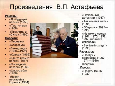 Творчество В.П. Астафьева - online presentation