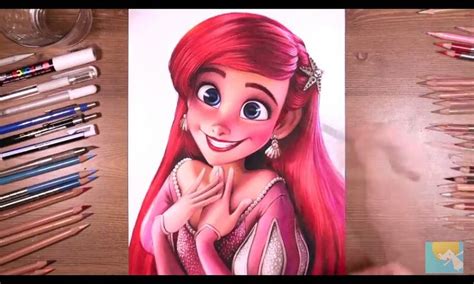 Desenhando Princesas Da Disney