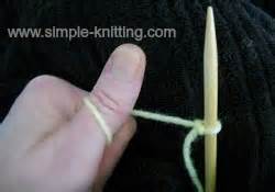 Single Cast On Knitting Lesson - Quick & Easy