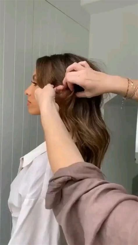 туториал пучка🦕 | Gaya rambut, Gaya rambut sederhana, Model rambut ...