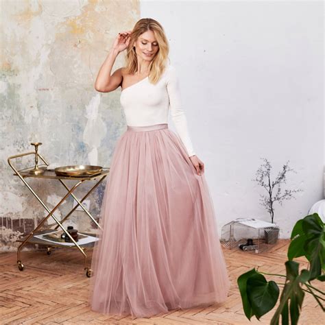 Bridesmaid Tulle Skirt, Tulle Skirt Women, Blush Tulle Skirt, Tulle ...