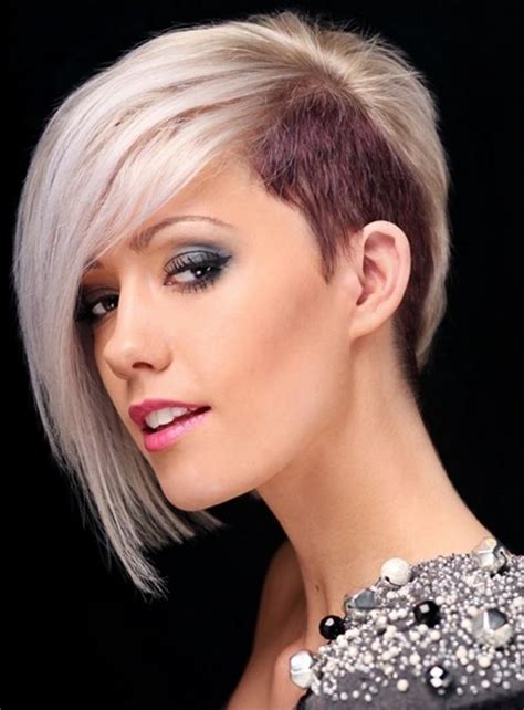 incredible short funky hairstyles  ladies ideas nino alex