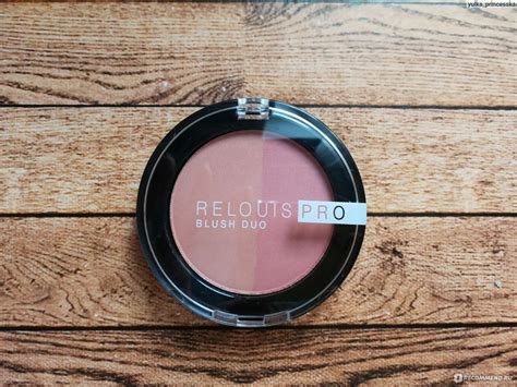 Румяна Relouis / Релуи Pro Blush Duo - «Тон 201» | отзывы