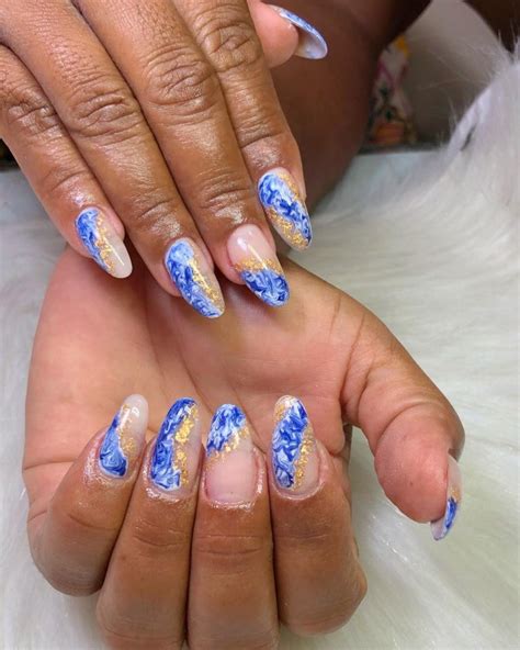 Marmorização Em Unhas - Unhas marmorizadas: 30 ideias para aderir essa decoração