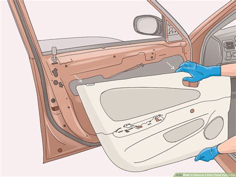 how to take off a car door