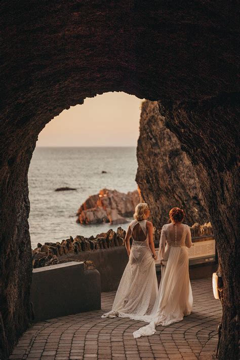 Only Love, Wedding at Tunnels Beaches, Devon