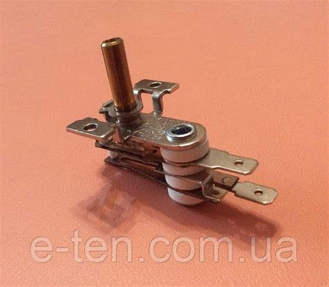 Терморегулятор KST820 /10А / 250V / T250 / 4 изолятора ("с ушками") для ...