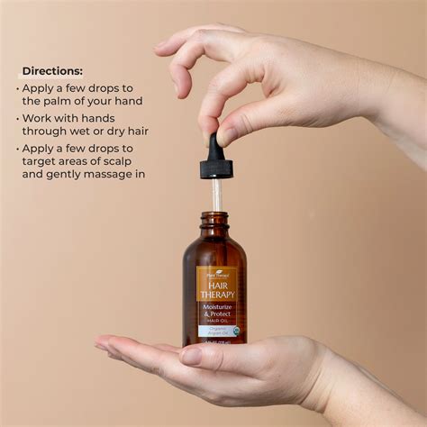 Hair Therapy Moisturize & Protect Hair Oil (Organic Argan Oil) – Plant