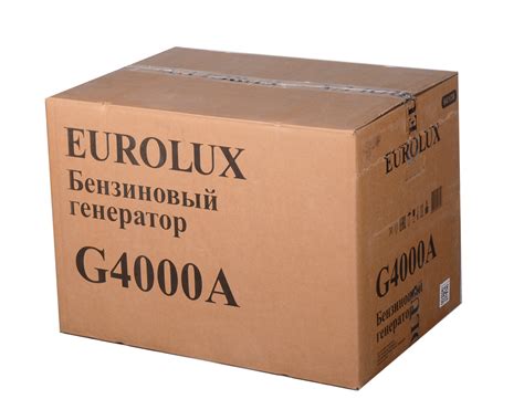 Бензиновый генератор EUROLUX G4000A за 25 190 р. - купить на ...