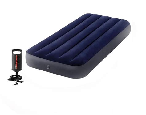 ᐉ Матрас надувной с насосом Intex 64756-1 76x191x25 cм • Купить в Киеве ...