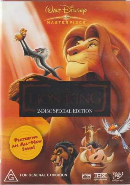 THE LION KING - Special 2 Disc DVD $17.95 - PicClick AU