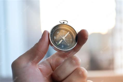 Free Photo | Traveling adventure and vacation concept with compass