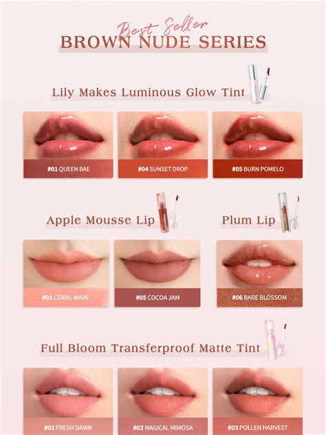 BNB barenbliss Latte Frappuccino Brown-Nude Lip Series | Siri Bibir