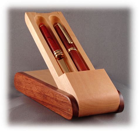 Wooden pen box